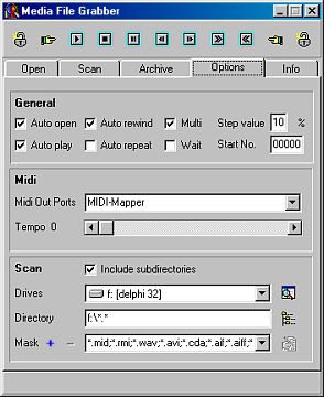 Media File Grabber Screenshot - 294 x 360
